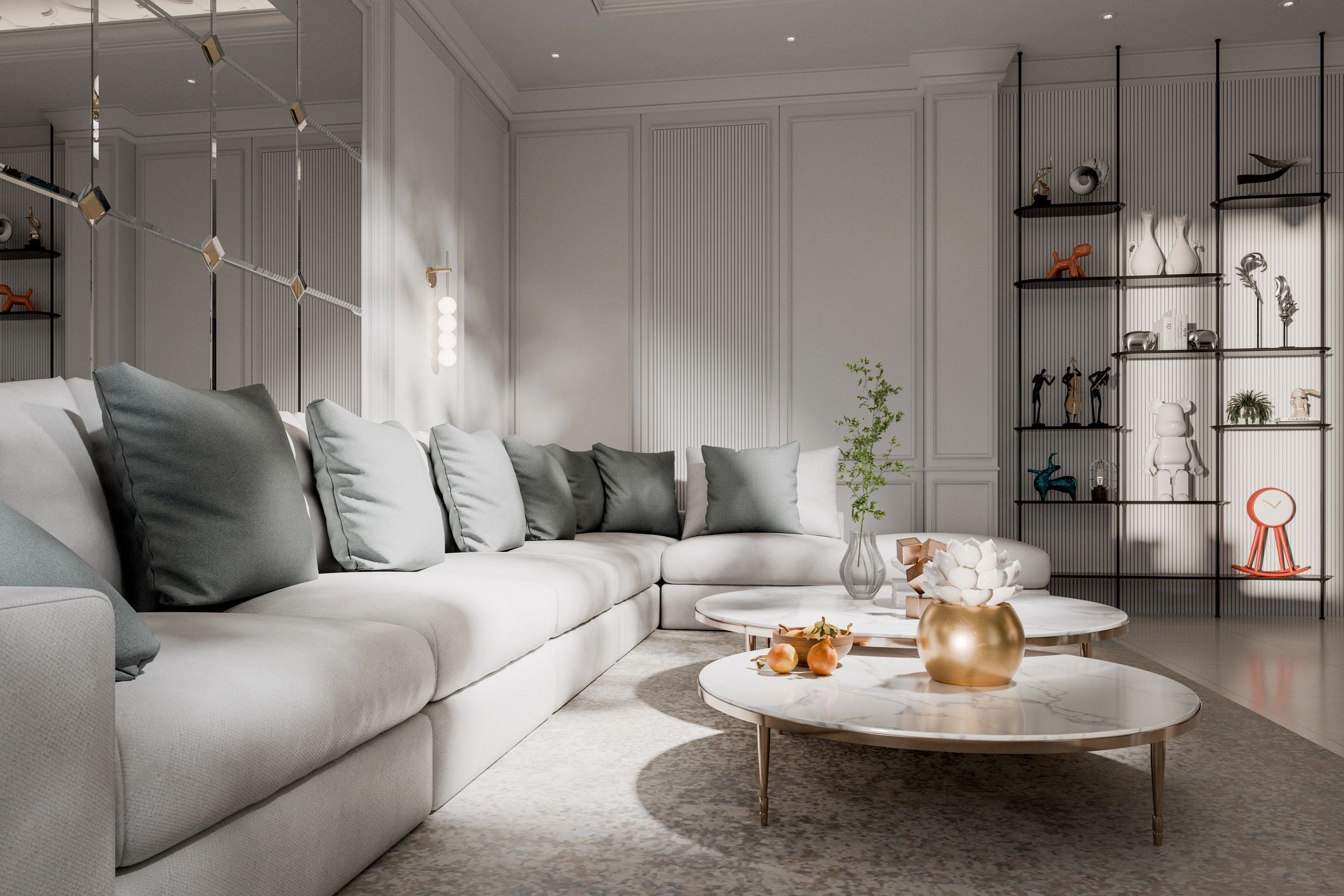 Contemporary home living room for Ontario buyers