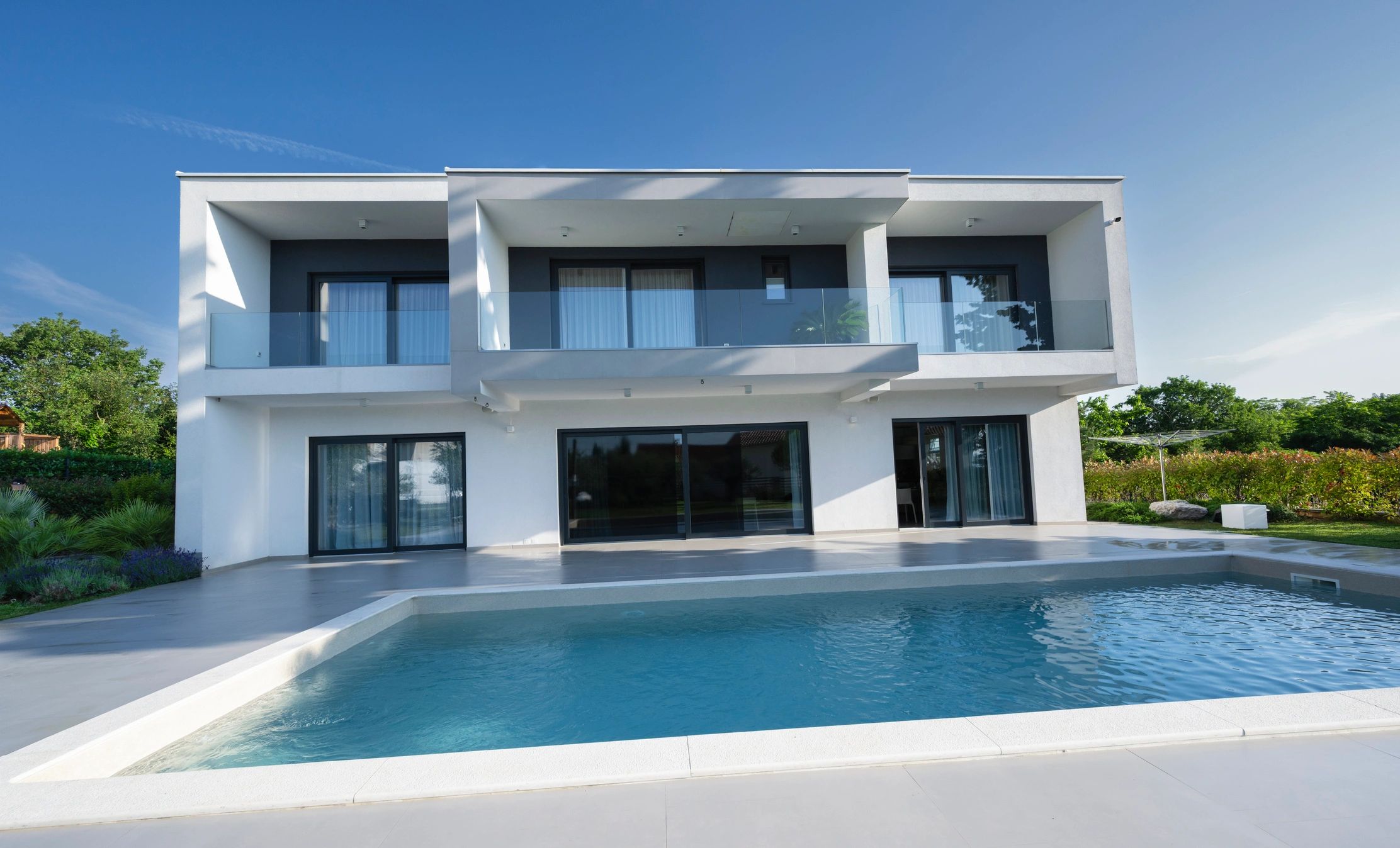 Luxury modern house exterior